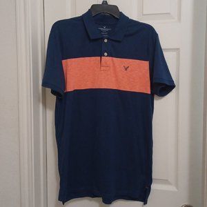 Men's  American  Eagle Polo-size Lrg Slim Fit